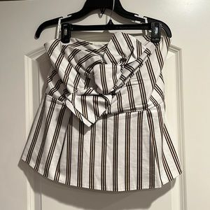 Strapless Bow Top